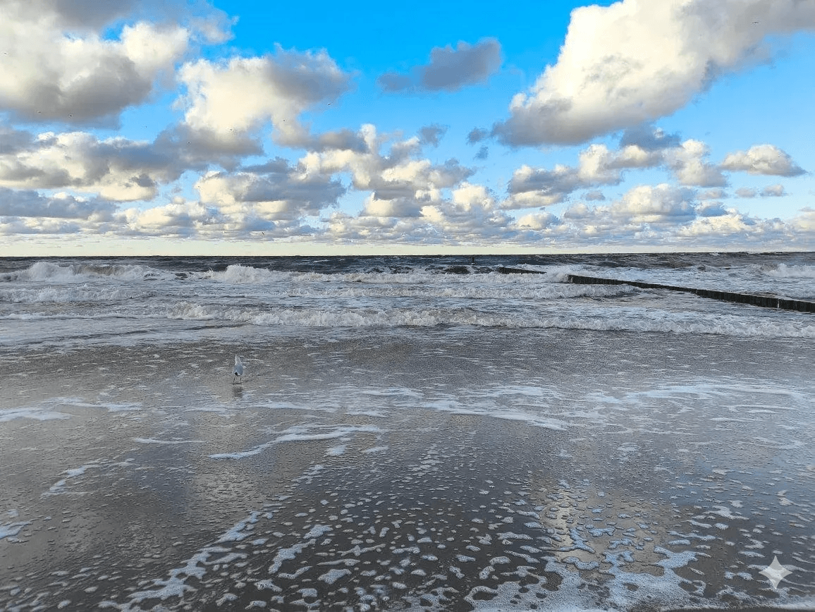 Morze Bałtyckie w Mielnie